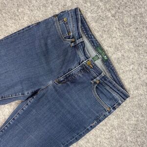 LRL Lauren Jeans Co Ralph Lauren Womens Blue Denim Straight Leg Jeans Size 8